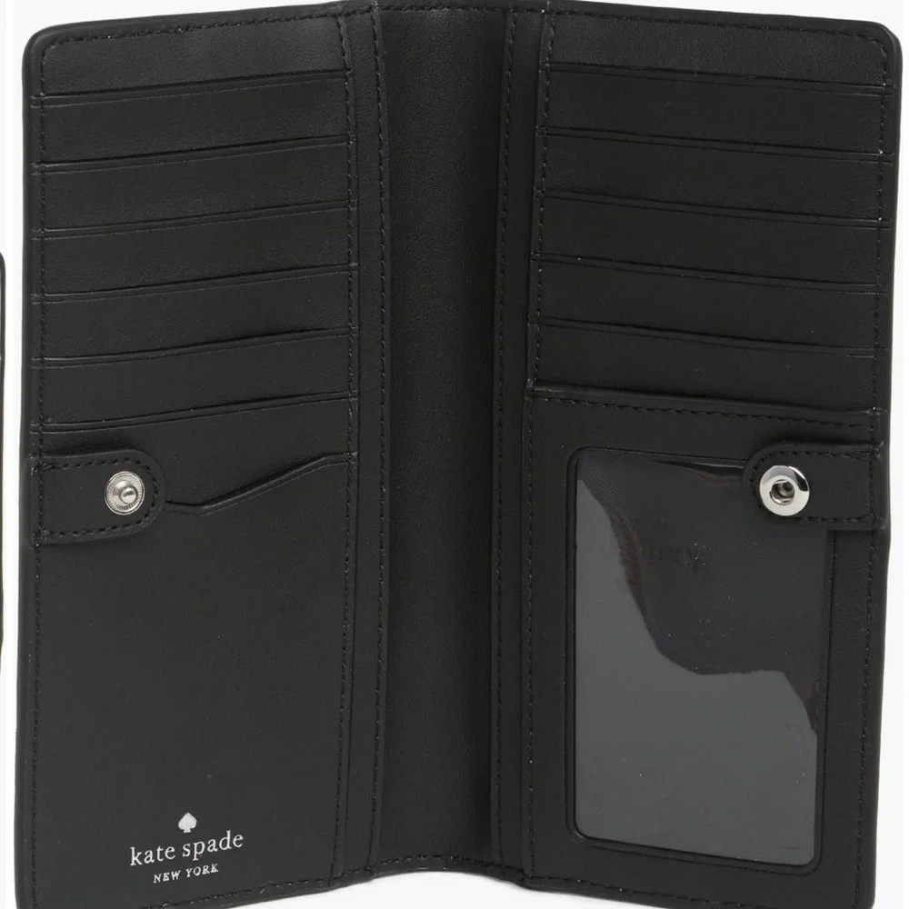 Kate Spade Staci Colorblock Large Slim Wallet - Picture 4 of 10